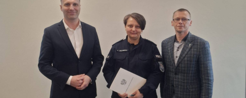 Porozumienie z Komendą Powiatową Policji - Galeria 2026